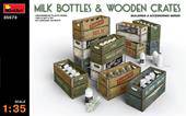 MiniArt 35573 Milk Bottles & Wooden Crates 1:35